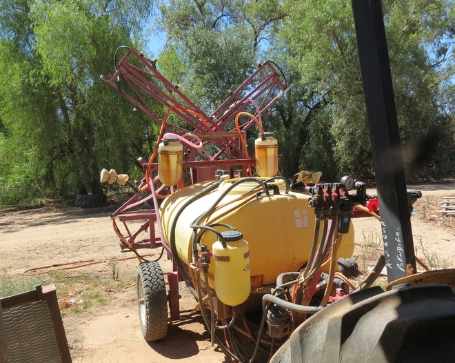 Hardi TLV 12m Boom Spray 1200Lt Tank D/S Foam Marker (New Pump)